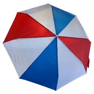 SUN COAST MARKETING Umbrella Super Mini Red White Blue Gold With Case NWOT